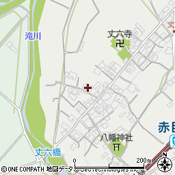 三重県名張市赤目町丈六592周辺の地図
