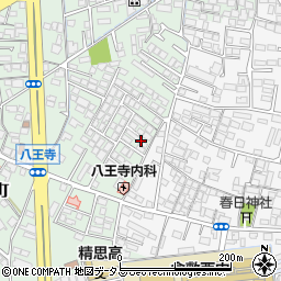 岡山県倉敷市八王寺町周辺の地図