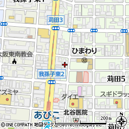 大建マンション周辺の地図