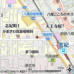 ほっかほっか亭　志紀店周辺の地図