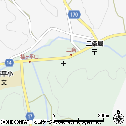 島根県益田市桂平町81周辺の地図