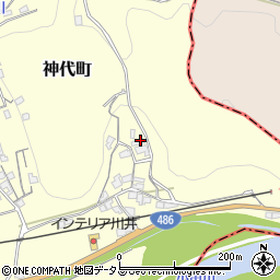 岡山県井原市神代町147周辺の地図