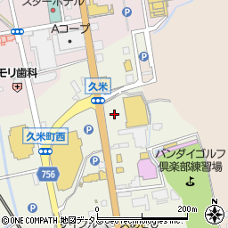 ジョーシン松阪店駐車場周辺の地図