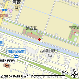 社会福祉法人浦安荘周辺の地図