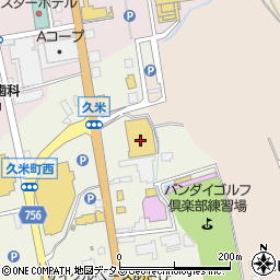 ジョーシン松阪店キッズランド周辺の地図