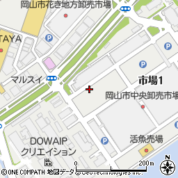 岡山大同商事株式会社周辺の地図