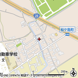 三重県松阪市松ヶ島町405周辺の地図