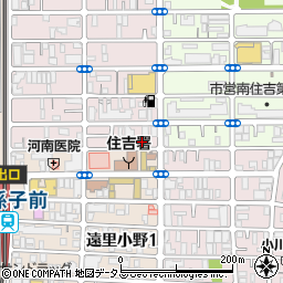 セブンイレブン大阪沢之町２丁目店周辺の地図