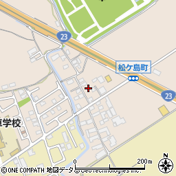 三重県松阪市松ヶ島町389周辺の地図