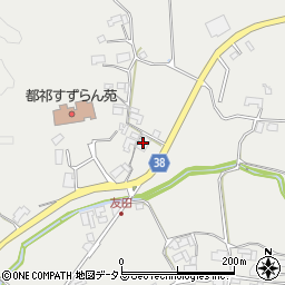 奈良県奈良市都祁友田町1460周辺の地図
