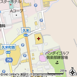 ジョーシン松阪店周辺の地図