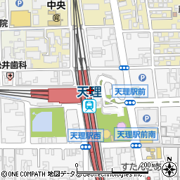 近畿日本鉄道株式会社　天理駅周辺の地図