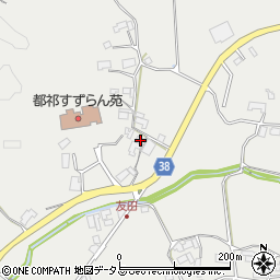 奈良県奈良市都祁友田町1466周辺の地図