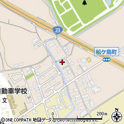 三重県松阪市松ヶ島町402周辺の地図