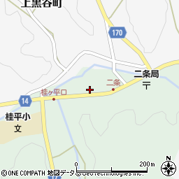 島根県益田市桂平町103周辺の地図