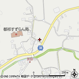 奈良県奈良市都祁友田町1462周辺の地図