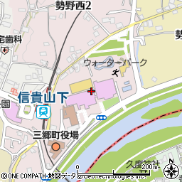 三郷町文化センター周辺の地図