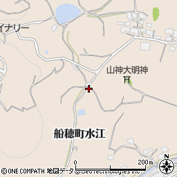 岡山県倉敷市船穂町水江414周辺の地図