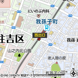 JRあびこ町駅周辺の地図