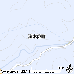 〒699-5123 島根県益田市猪木谷町の地図
