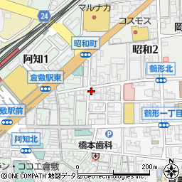 株式会社岡山トレジャーシステム周辺の地図