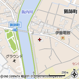 三重県松阪市猟師町336-2周辺の地図