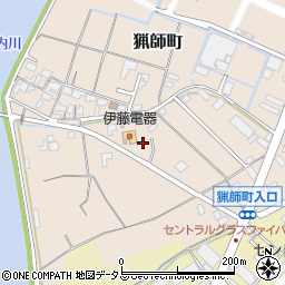 三重県松阪市猟師町302-5周辺の地図