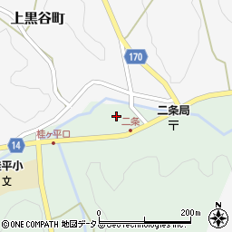 島根県益田市桂平町74周辺の地図