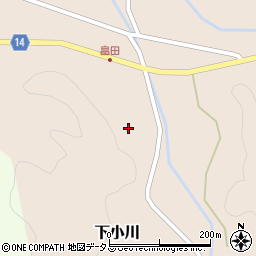 山口県萩市下小川1144周辺の地図