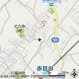 三重県名張市赤目町丈六384周辺の地図