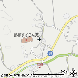奈良県奈良市都祁友田町1478周辺の地図
