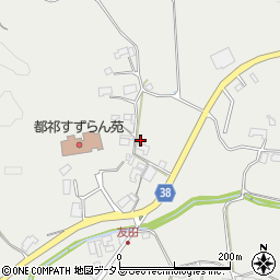 奈良県奈良市都祁友田町1465周辺の地図