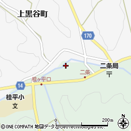 島根県益田市桂平町104周辺の地図