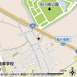 三重県松阪市松ヶ島町395周辺の地図