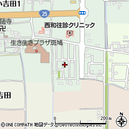 小吉田団地周辺の地図
