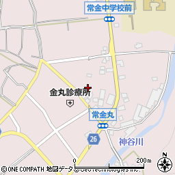 広島県福山市新市町金丸466周辺の地図