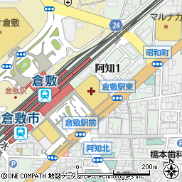 キャンドゥ天満屋倉敷店周辺の地図