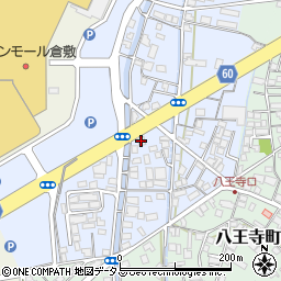倉敷酒津食堂周辺の地図