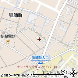 まねきや硝子株式会社　鉄工部周辺の地図