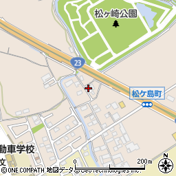 三重県松阪市松ヶ島町396周辺の地図