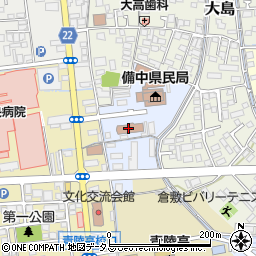 岡山県備中県民局税務部収納管理課総務広報班周辺の地図