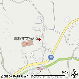 奈良県奈良市都祁友田町1480周辺の地図