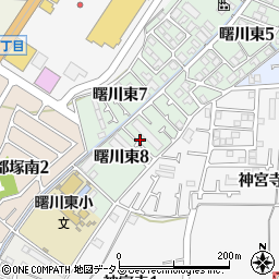 大阪府八尾市曙川東8丁目87周辺の地図