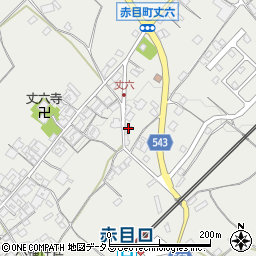 三重県名張市赤目町丈六417周辺の地図