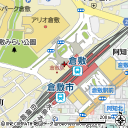 倉敷駅北公衆トイレ１周辺の地図