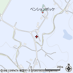 岡山県瀬戸内市牛窓町鹿忍7732周辺の地図
