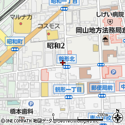 株式会社カネマツ　倉敷本店周辺の地図