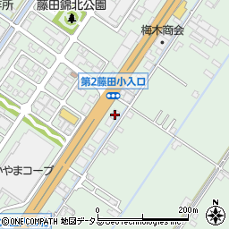 岡山県岡山市南区藤田2011周辺の地図