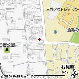 岡山県倉敷市日吉町491周辺の地図
