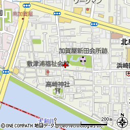 大阪市農協住之江支店周辺の地図